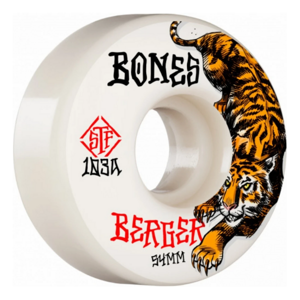 Bones - Berger The Hunter 54mm V3 Slims STF 103A Wheels