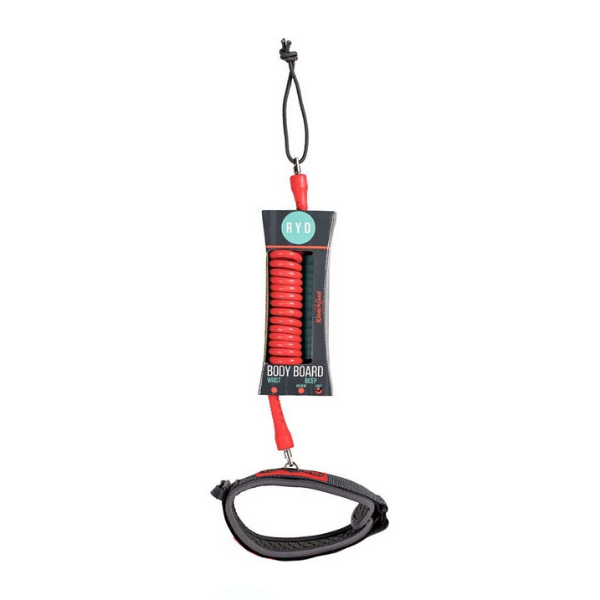 RYD - Bicep Leash 7mm Large (Coral/Grey)