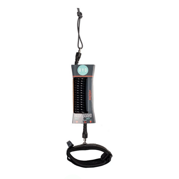 RYD - Bicep Leash 7mm 4ft Medium (Black/Grey)