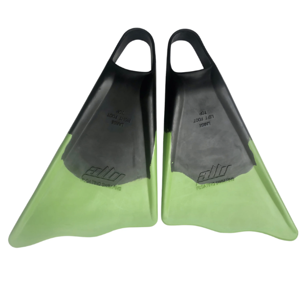Ally - Bodyboard Fins (Black/Green)