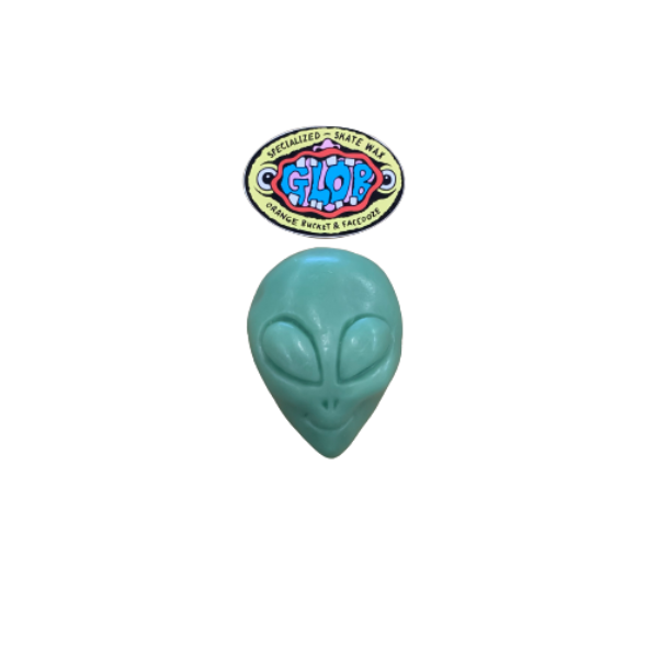 Glob Wax - Alien Face (Green)