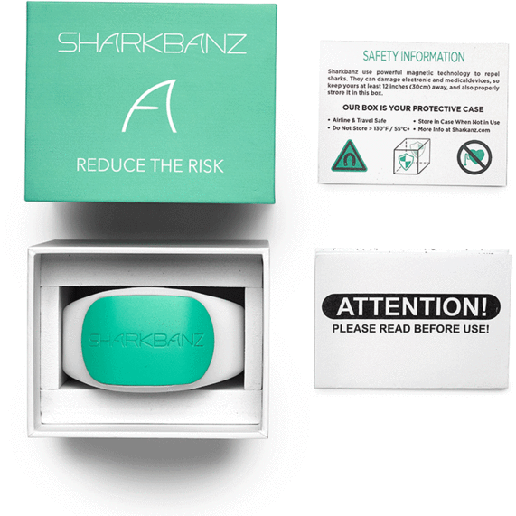 Sharkbanz - Sharkbanz 2 (White/Seafoam)