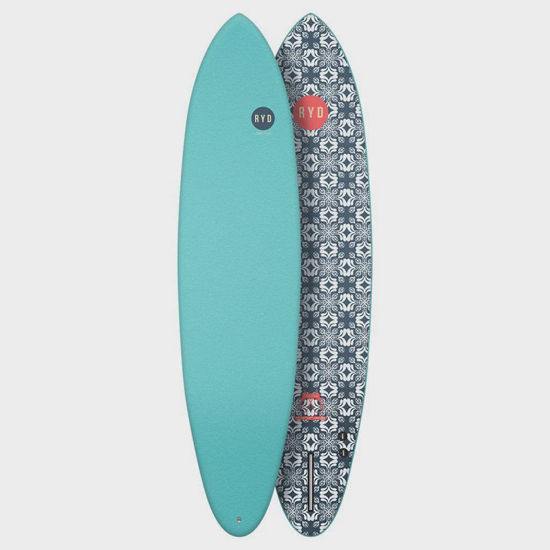 RYD - ALT Hank Dude Soft Top ( Aqua ) Surfboard
