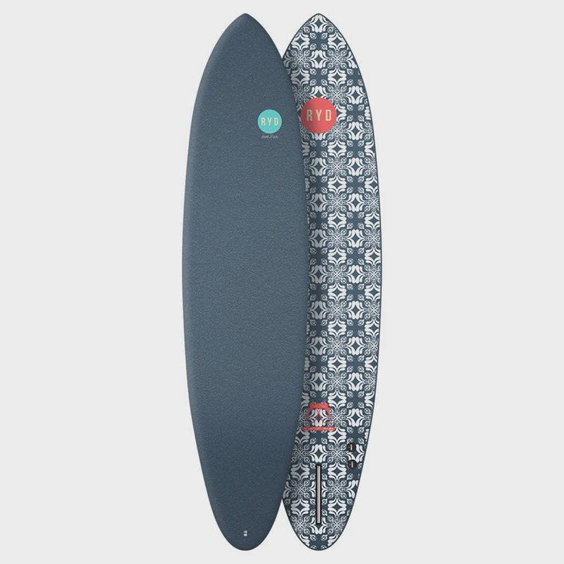 RYD ALT Hank Dude Soft Top Deep Blue Surfboard Boardhub