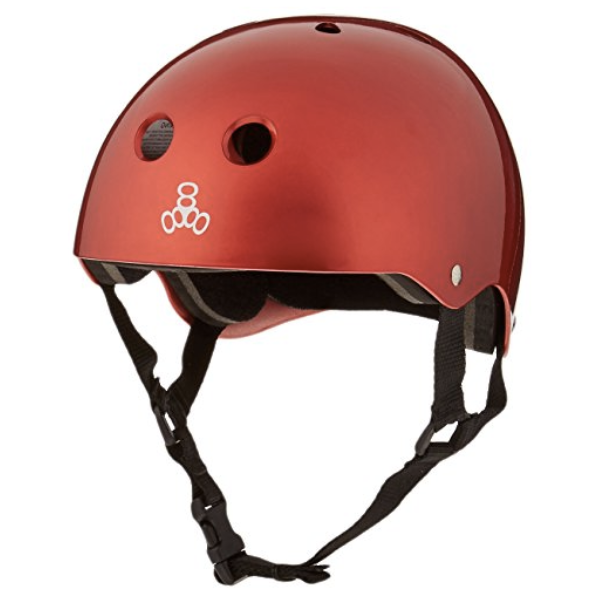 Triple Eight - Standard Liner Helmet (Red/Gloss)
