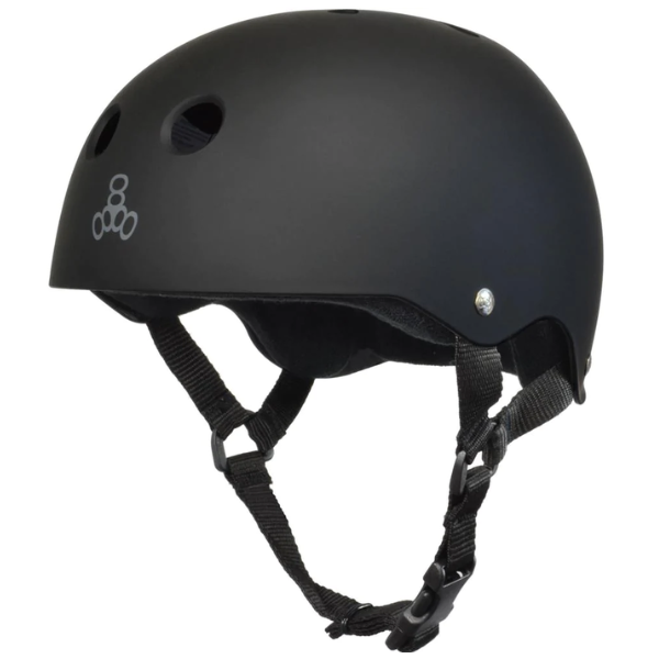 Triple Eight - Standard Liner Helmet  (Black/Gloss)