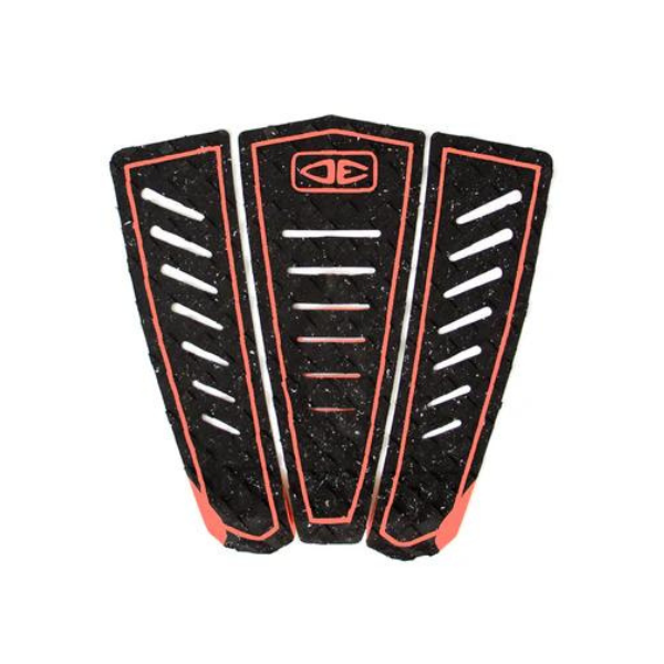 Ocean and Earth - Kanoa Igarashi Pro Traction Pad - Black / Coral