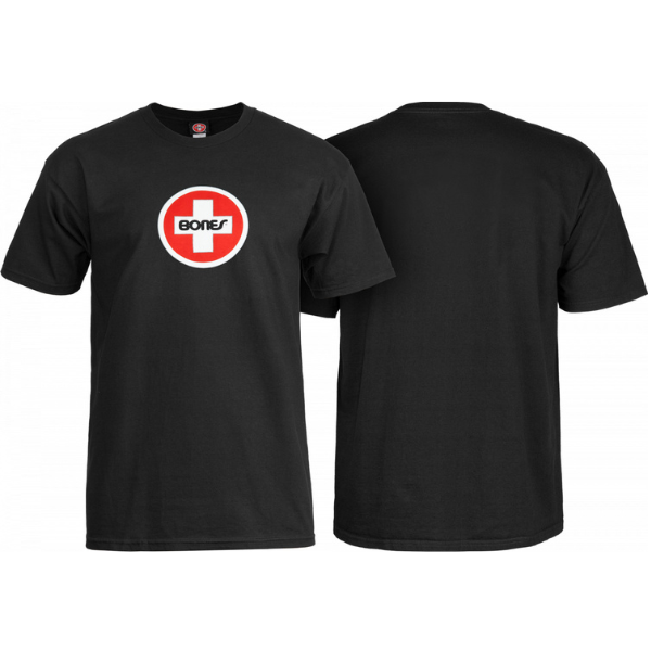 Bones - Swiss Circle ( Black ) T-Shirt