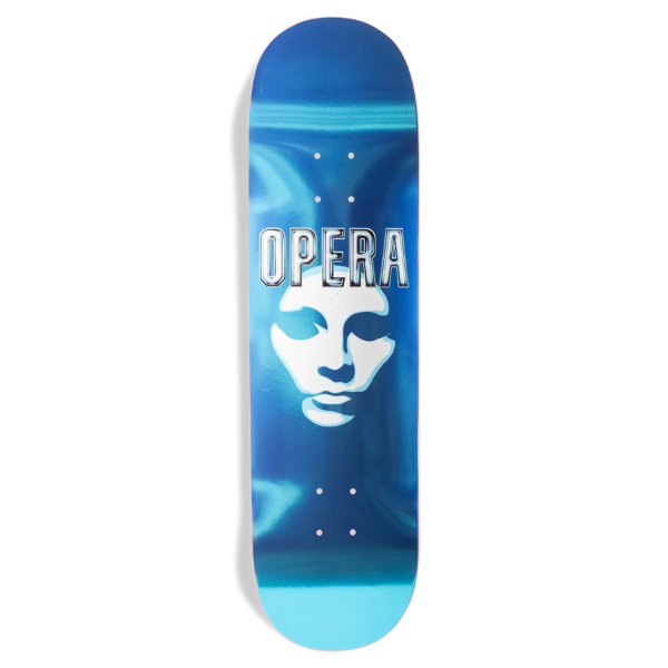 Opera - Mask Logo - Ex7 Deck 8.25" Blue