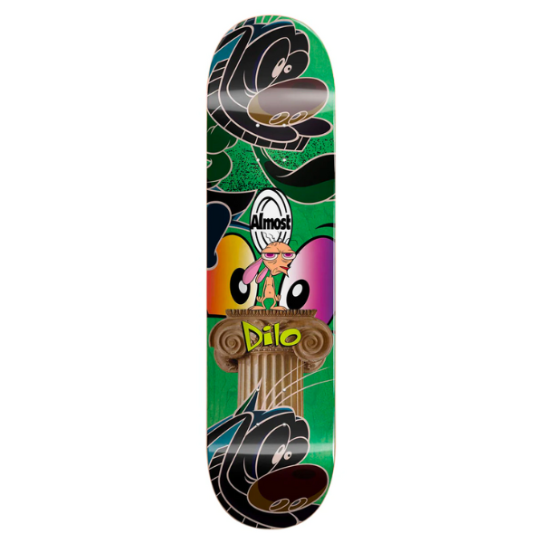 Almost - Dilo Pro Mixed Up 8.375" R7 Deck (Green/Multi)