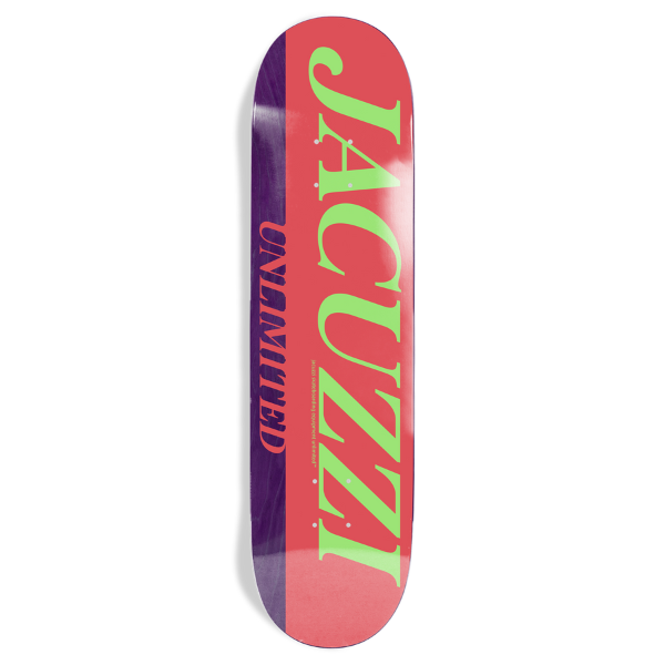 Jacuzzi Unlimited - Flavor - Ex7 Deck 8.25" "Red/Purple"
