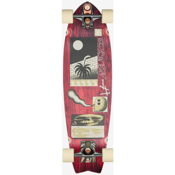 Globe - Chromantic 33" Surf Skate Complete (Red)