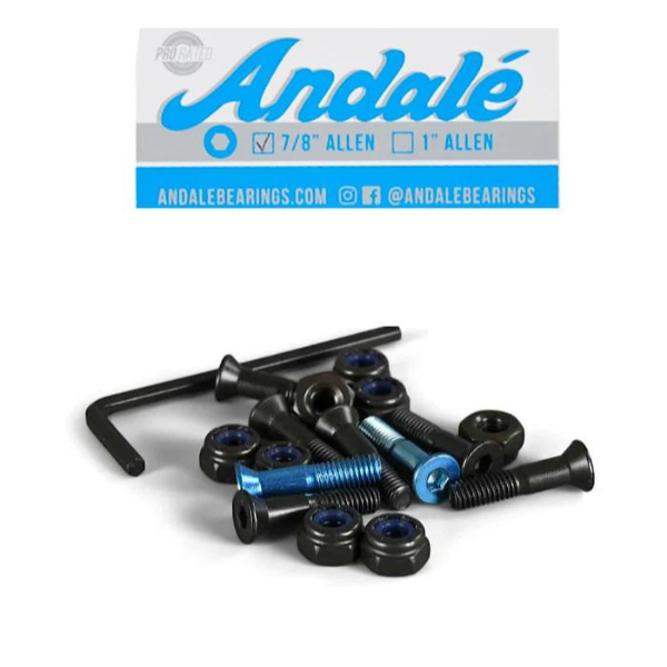 Andale 7/8" Black/Blue  Allen Hardware