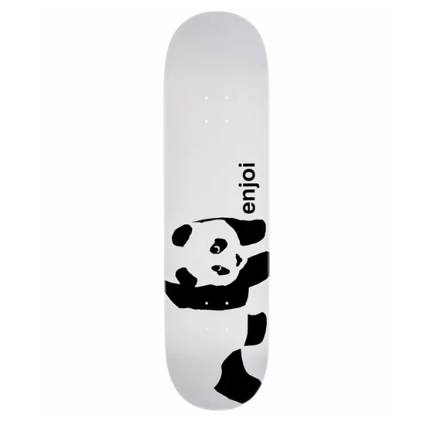 Enjoi - Whitey Panda Logo 8.5" R7 Deck (White)