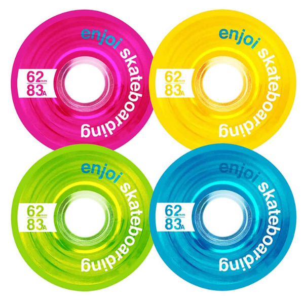 Enjoi spectrum Cruiser wheels 62mm"