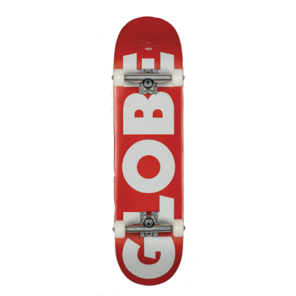 Globe - G0 Fubar - Red/White 8.25 Complete Skateboard