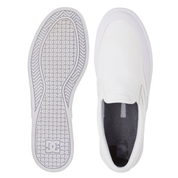 DC - Infinite Slip On (White/White/White)