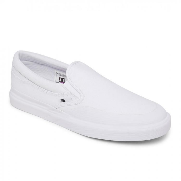 DC - Infinite Slip On (White/White/White)