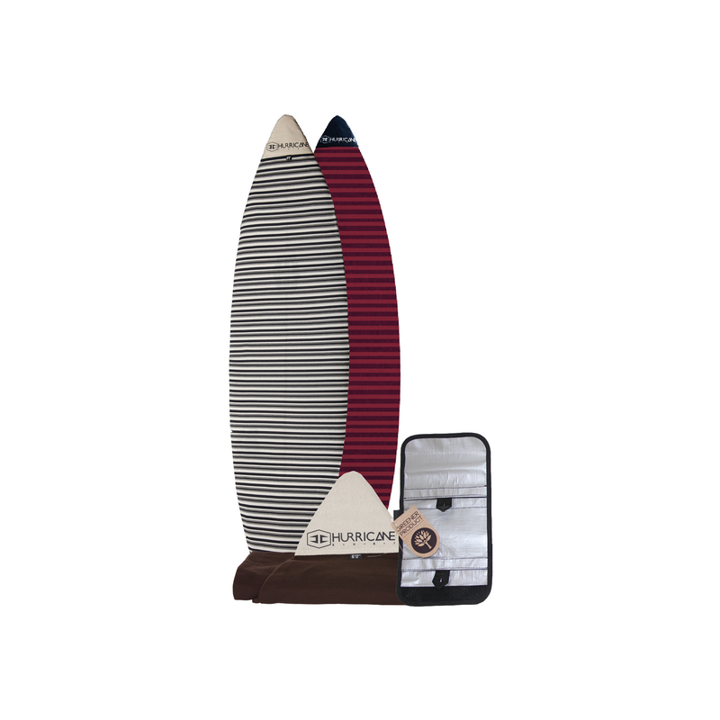 Surfboard outlet sock material
