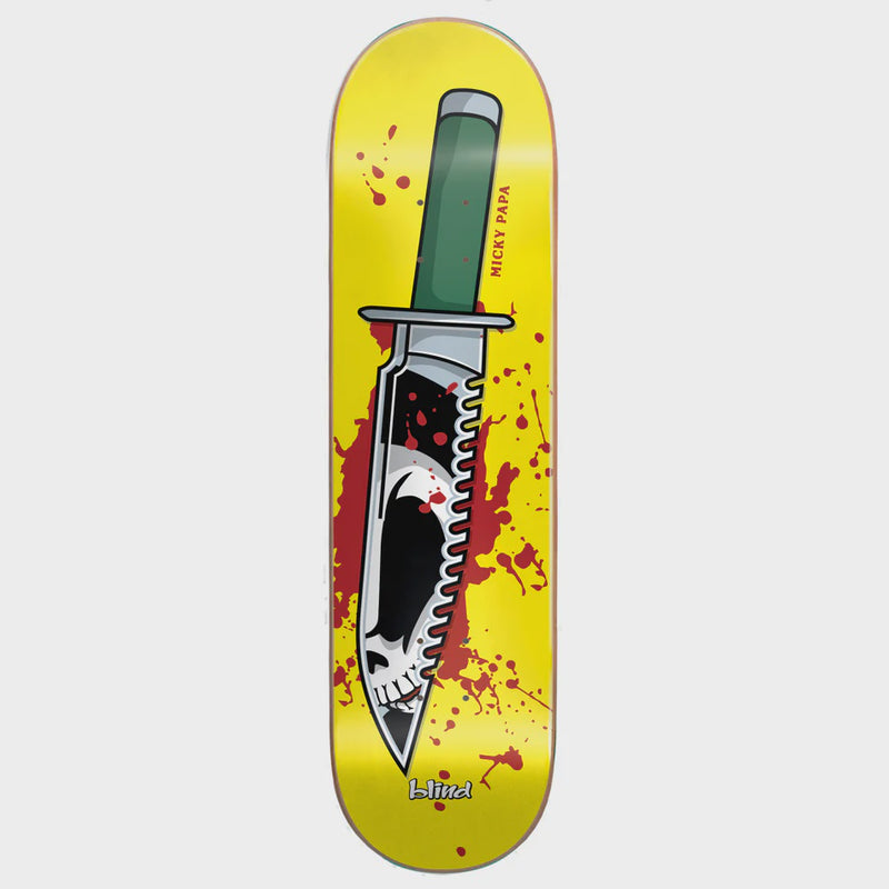 Blind - Micky Papa Reaper Knife  - Yellow 8" R7 Deck